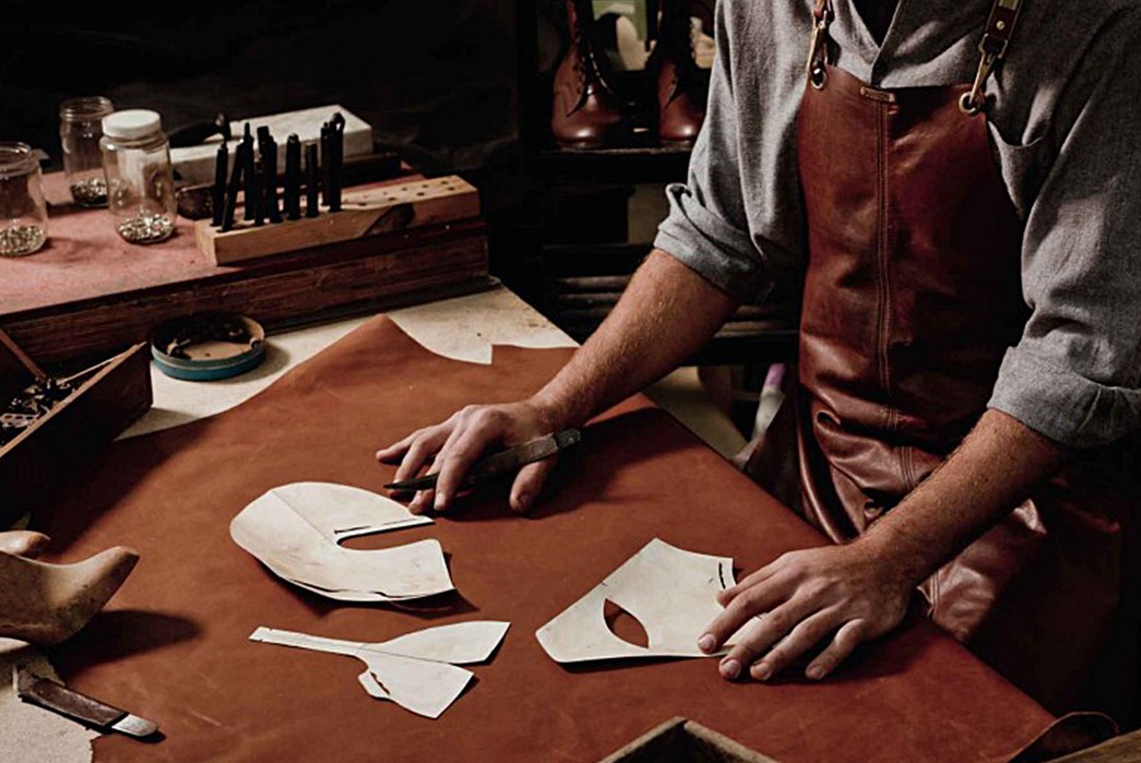Artisan hands at work